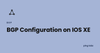 BGP configuration on Cisco IOS XE feature image, PingLabz
