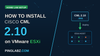 Install Cisco CML 2.10 on VMware ESXi