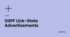 OSPF link-state advertisements LSA feature image, PingLabz