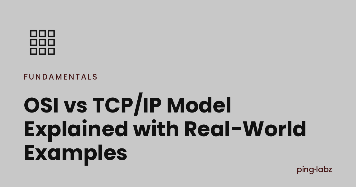 OSI vs TCP/IP Model Explained for CCNA Students