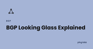 BGP looking glass feature image, PingLabz