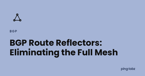 BGP Route Reflectors: Eliminating the Full Mesh