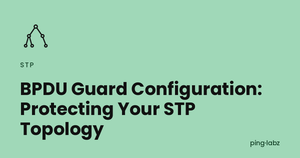 BPDU Guard Configuration: Protecting Your STP Topology