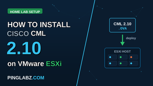 Install Cisco CML 2.10 on VMware ESXi