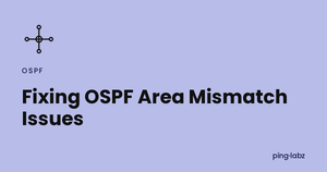 Fixing OSPF Area Mismatch Issues