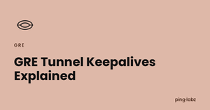 GRE Tunnel Keepalives Explained