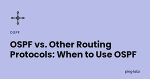 OSPF vs. Other Routing Protocols: When to Use OSPF