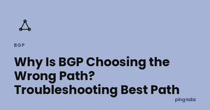 Why Is BGP Choosing the Wrong Path? Troubleshooting Best Path