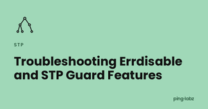 Troubleshooting Errdisable and STP Guard Features