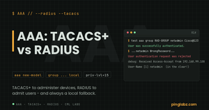 Live RADIUS authentication test on Cisco IOS XE: accept, reject, and the debug exchange