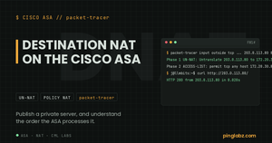 ASA packet-tracer UN-NAT phase untranslating the public IP to the real DMZ server IP
