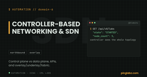 A REST API GET returning JSON lab state from a network controller