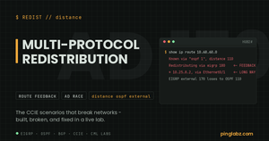 Multi-protocol redistribution failure - route feedback and an AD race between EIGRP external and OSPF