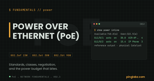 Power over Ethernet standards comparison: 802.3af, 802.3at, 802.3bt