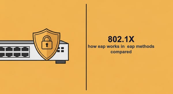 How EAP Works in 802.1X: EAP Methods Compared