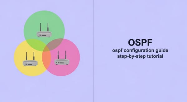 Cisco OSPF Configuration Guide: Step-by-Step Tutorial
