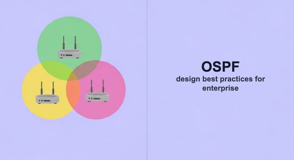 OSPF Design Best Practices for Enterprise Networks