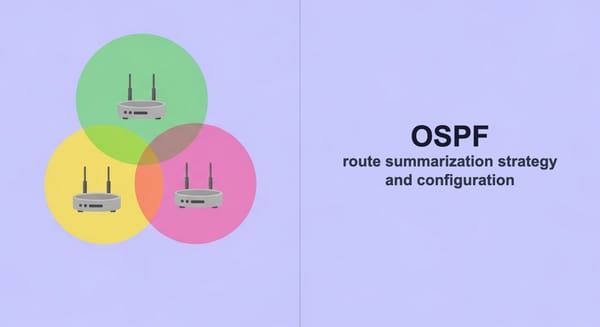 OSPF Route Summarization: Strategy and Configuration